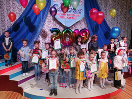 Победители конкурса "Созвездие талантливых дошколят"